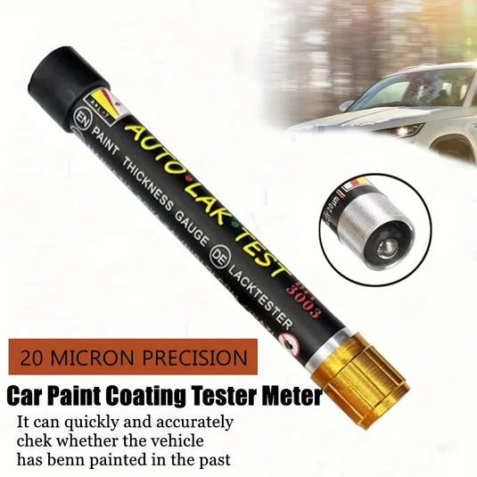 Car Paint Thickness Tester Pen Digital Paint Coating Checker for Used & New Cars