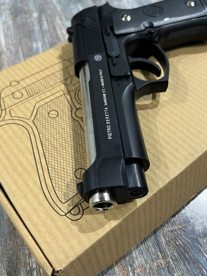 M92 Beretta Airsoft Toy Gun (Black + Silver)