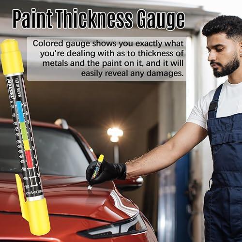 Car Paint Thickness Tester Pen Digital Paint Coating Checker for Used & New Cars