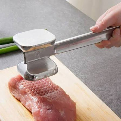 Meat Tenderizer Hammer Heavy Duty Kitchen Mallet for Steak, Beef & Chicken